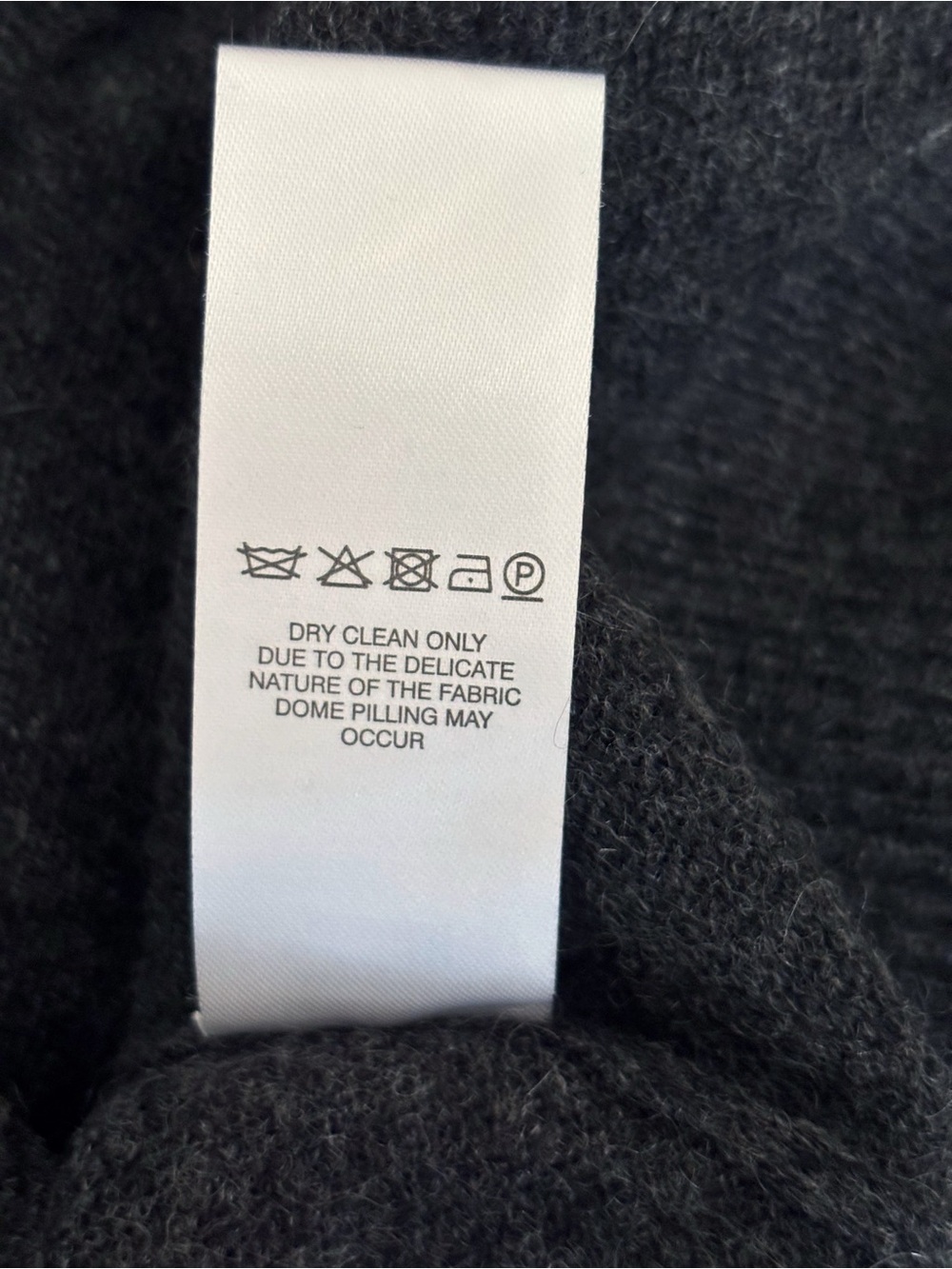 Brodie Charcoal Grey Rainbow Foil Hoodie Cashmere Sweater Small NEW NWT - Picture 6 of 6